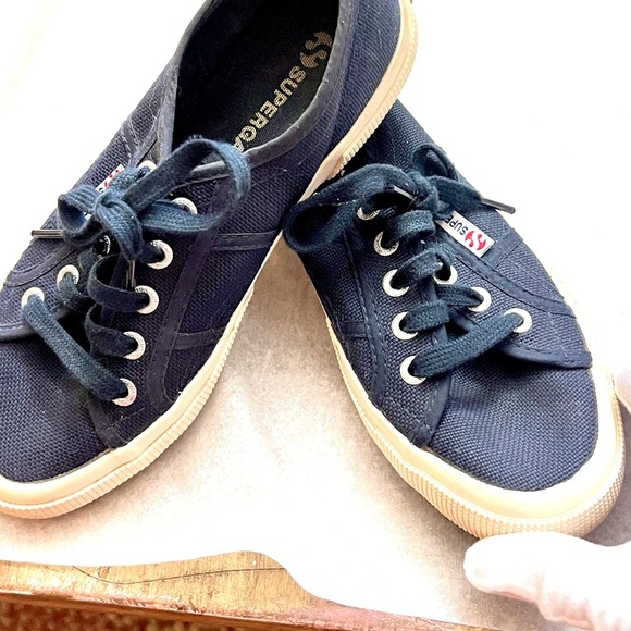Superga 2750 Cotu Classic Lowtop Sneakers,Navy (Style: S000010-933),Size EU36/6 - Picture 7 of 10
